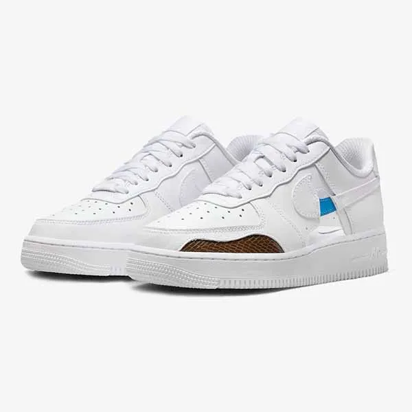 Giày Thể Thao Nike Air Force 1 07 Cut Out FB1906-100 Màu Trắng Size 36