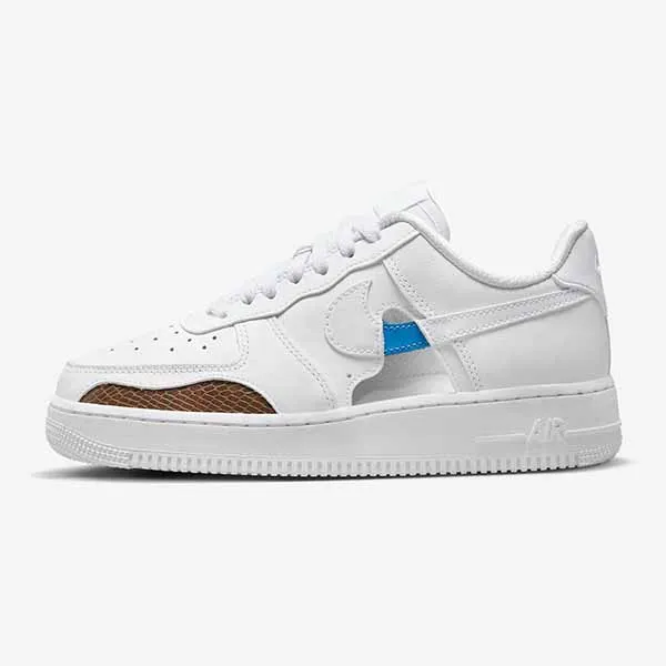 Giày Thể Thao Nike Air Force 1 07 Cut Out FB1906-100 Màu Trắng Size 36