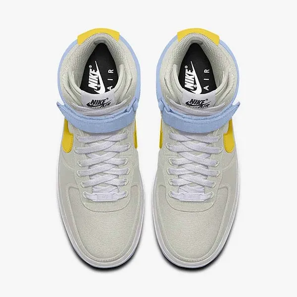 Giày Thể Thao Nike Air Force 1 High By You Phối Màu Xanh Vàng Size 40.5
