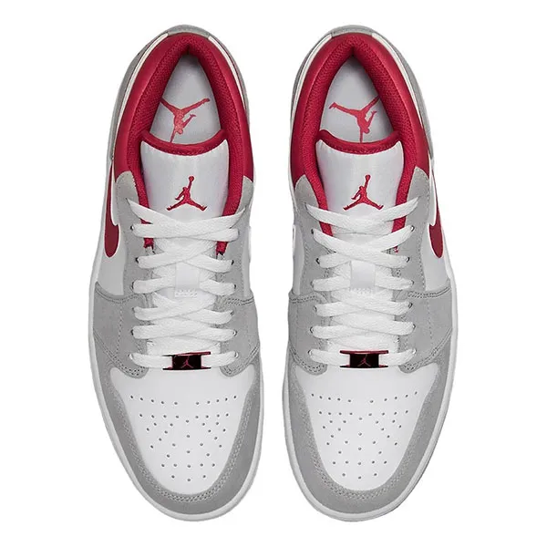 Giày Thể Thao Nike Air Jordan 1 Low SE Light Smoke Grey Gym Red DC6991 016 Màu Trắng Đỏ Size 42 - Giày - Vua Hàng Hiệu
