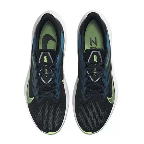 Giày Thể Thao Nike Zoom Winflo 7 Black Vapor Green CJ0291-004 Màu Đen Xanh Size 44 - 1