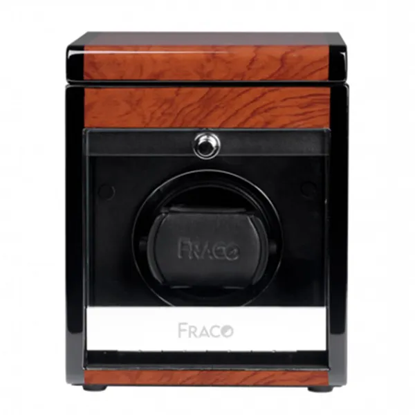 Hộp Xoay Đồng Hồ Fraco DX10 Red Wood Màu Gỗ - Phụ kiện - Vua Hàng Hiệu