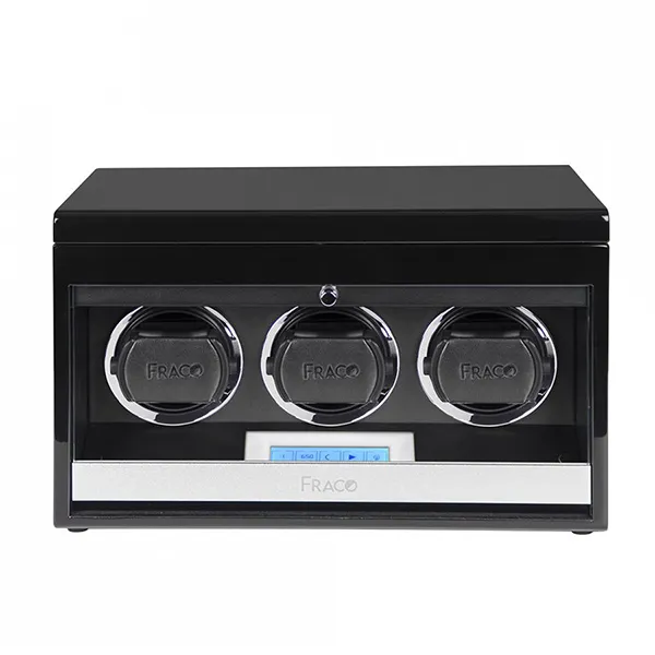Hộp Xoay Đồng Hồ Fraco DX30 Black Màu Đen - Phụ kiện - Vua Hàng Hiệu