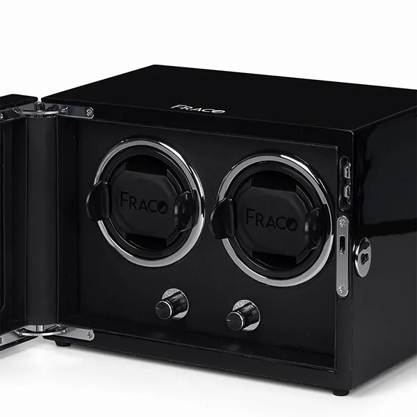 Hộp Xoay Đồng Hồ Fraco X200 Black Màu Đen - Phụ kiện - Vua Hàng Hiệu
