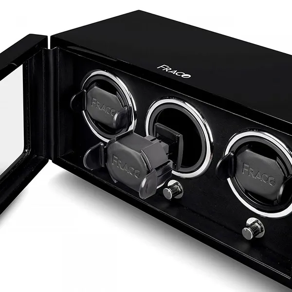 Hộp Xoay Đồng Hồ Fraco X300 Black Màu Đen - Phụ kiện - Vua Hàng Hiệu