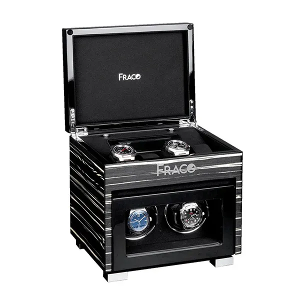 Hộp Xoay Đồng Hồ Z240 Wood Black Màu Đen - Phụ kiện - Vua Hàng Hiệu