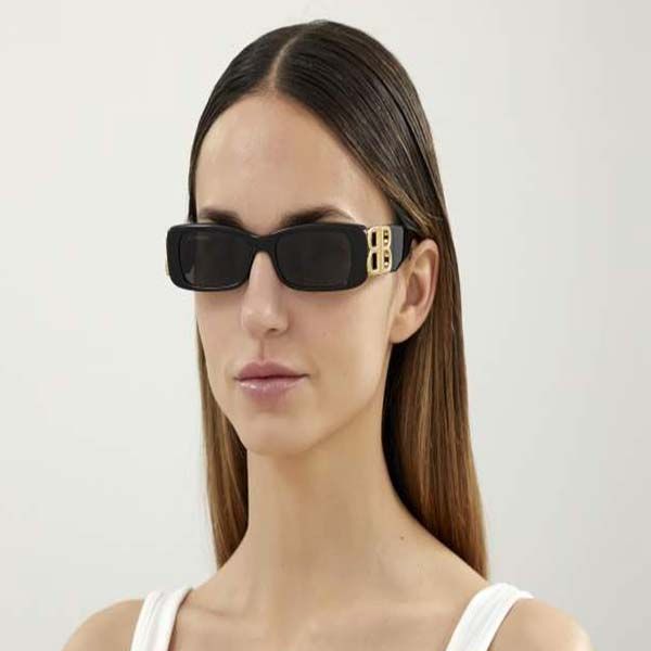 Kính Mát Balenciaga BB0096S 001 Sunglasses Màu Đen - 1