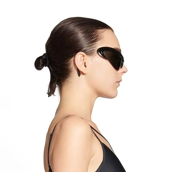 Kính Mát Balenciaga BB0232S 001 Wire Cat Sunglasses Mà - Kính mắt - Vua Hàng Hiệu
