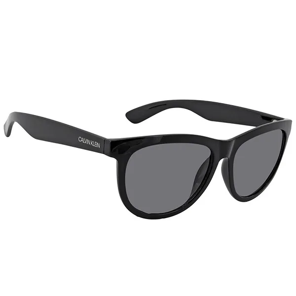 Kính Mát Calvin Klein Men's Sunglasses Grey Oval CK19567S 001 56 Màu Xám Đen - 3