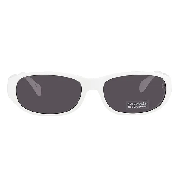 Kính Mát Calvin Klein Unisex Sunglasses CK21516S-104 Màu Trắng Xám