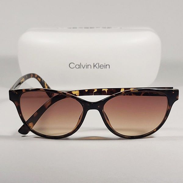 Kính Mát Calvin Klein Women Tortoise Sunglasses CK20517S-235 Màu Nâu - 1