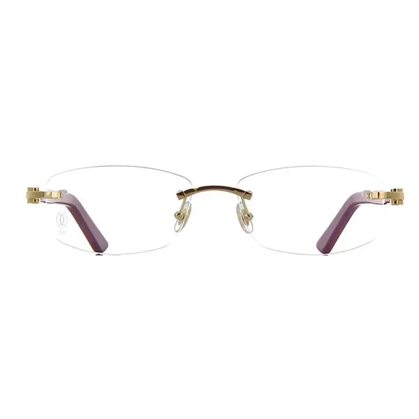 Kính Mắt Cận Cartier Signature C De Cartier CT0048O 006 Trong Suốt