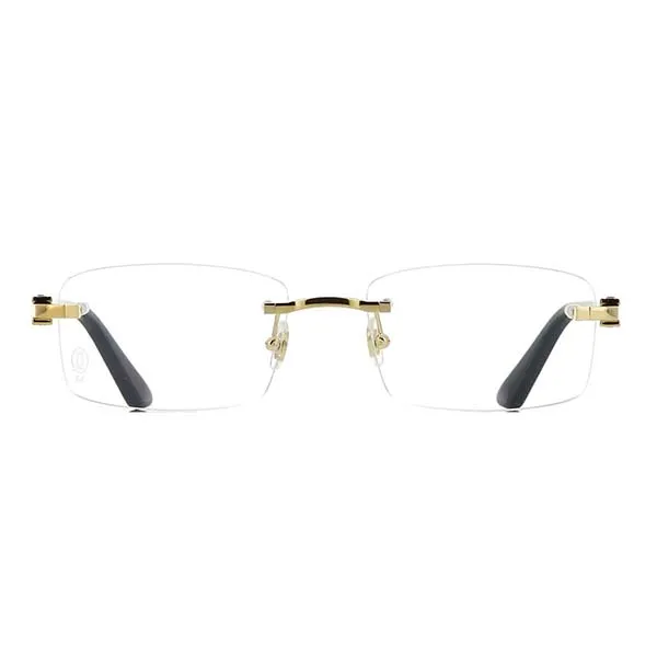Kính Mắt Cận Cartier Signature C De Cartier CT0287O 001 Trong Suốt - Kính mắt - Vua Hàng Hiệu