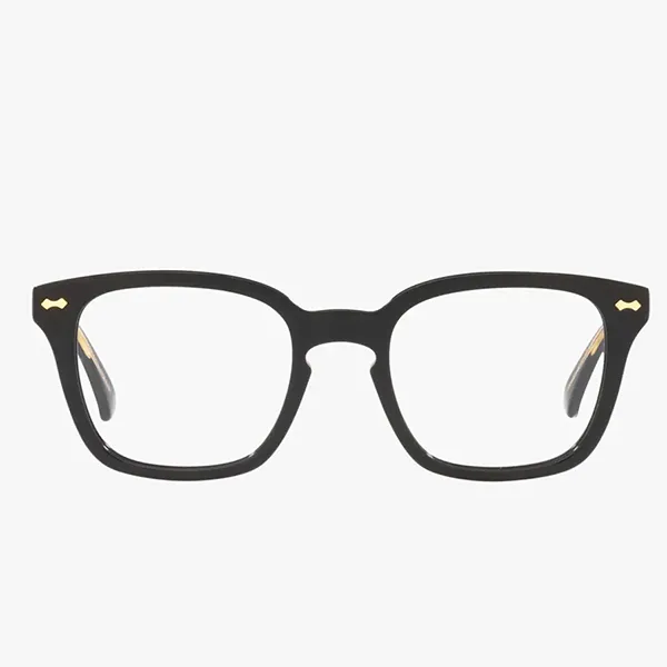 Kính Mắt Cận Gucci Black Square Eyeglasses GG0184O 001 50 Màu Đen