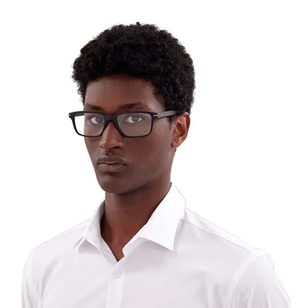 Kính Mắt Cận Montblanc MB0252O 001 Eyeglasses Màu Đen