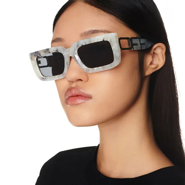 Kính Mát Off-White AF Boston OERI081 0807 Màu Xám Đá