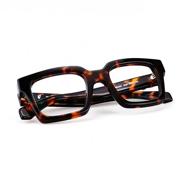 Kính Mắt Cận Off-White Optical OERJ021 6000 Style 1 Màu Nâu Đồi Mồi