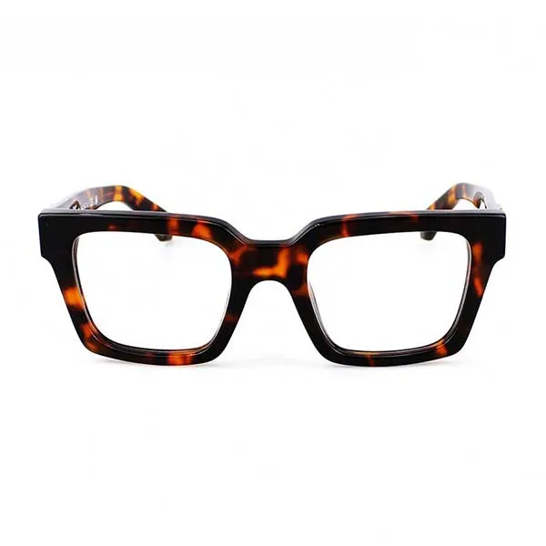 Kính Mắt Cận Off-White Optical OERJ021 6000 Style 1 Màu Nâu Đồi Mồi