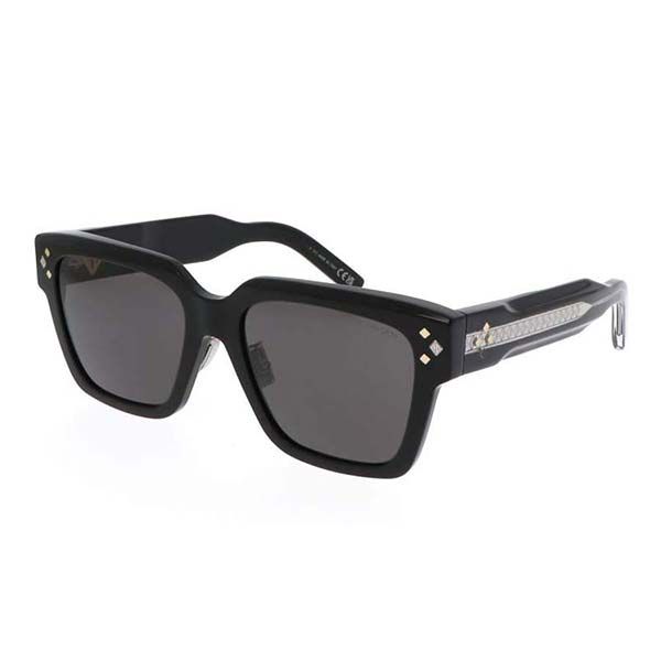 Kính Mát Dior CD Diamond Sunglasses S3F 10AO Màu Xám Đen - 2