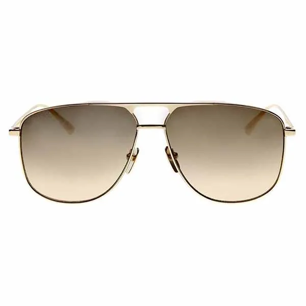 Kính Mát Gucci Prescription GG0336S Màu Nâu Vàng Size 60