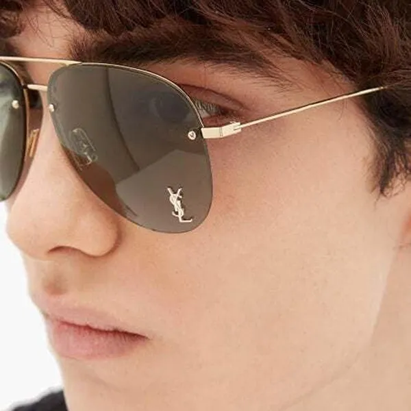 Kính Mát Yves Saint Laurent YSL Saint Laurent Classic 11 M Sunglasses Màu Xanh Đen Size 59