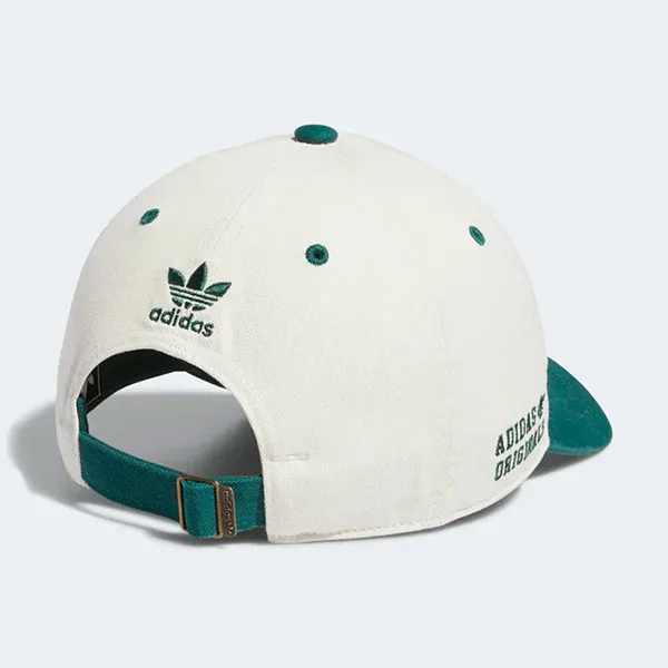 Mũ Adidas Relaxed New Prep Hat GB4282 Màu Trắng Xanh - Mũ nón - Vua Hàng Hiệu