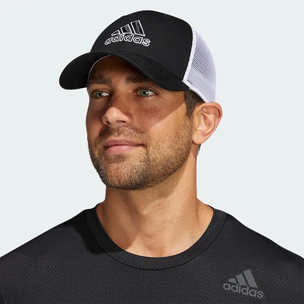 Mũ Adidas Structured Mesh Snapback Hat FZ6941 Màu Đen Trắng - Mũ nón - Vua Hàng Hiệu