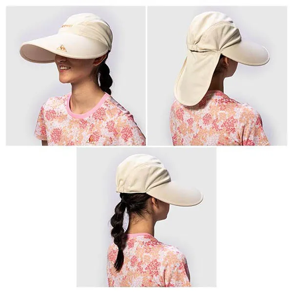Mũ Le Coq Sportif Sun Visor QMCPJC07 Màu Be - Mũ nón - Vua Hàng Hiệu