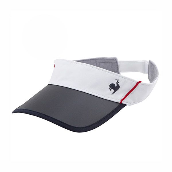 Mũ Le Coq Sportif Tennis Sun Protection Running Training Cap Hat QTCTJC12 Màu Xám Trắng Đen - 2