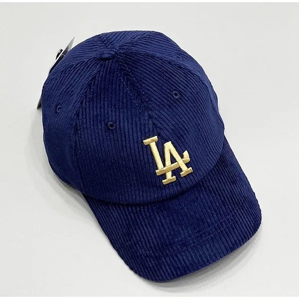 Mũ MLB Cordoroy Basic Ball Cap Màu Xanh Navy
