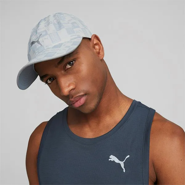 Mũ Puma Running III Cap Màu Trắng Xanh