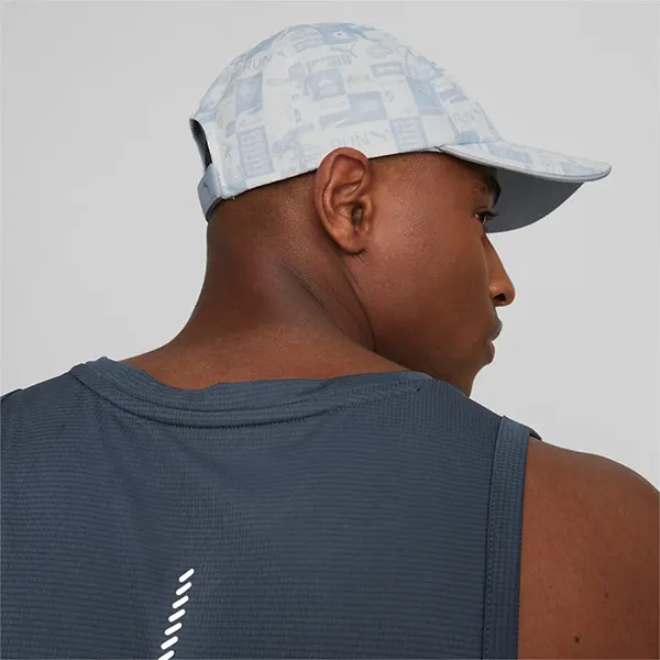 Mũ Puma Running III Cap Màu Trắng Xanh