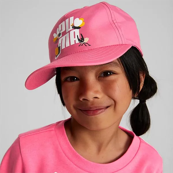 Mũ Trẻ Em Puma Small World Pinch Panel Cap Màu Hồng