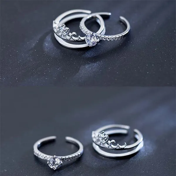 Nhẫn LiLi Jewelry Lili_519237 Màu Bạc - Trang sức - Vua Hàng Hiệu