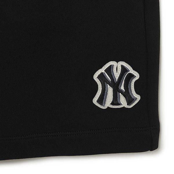 Quần Short MLB Basic Medium Logo 5 Shorts New York Yankees 3ASPB0433-50BKS Màu Đen Size S - 3