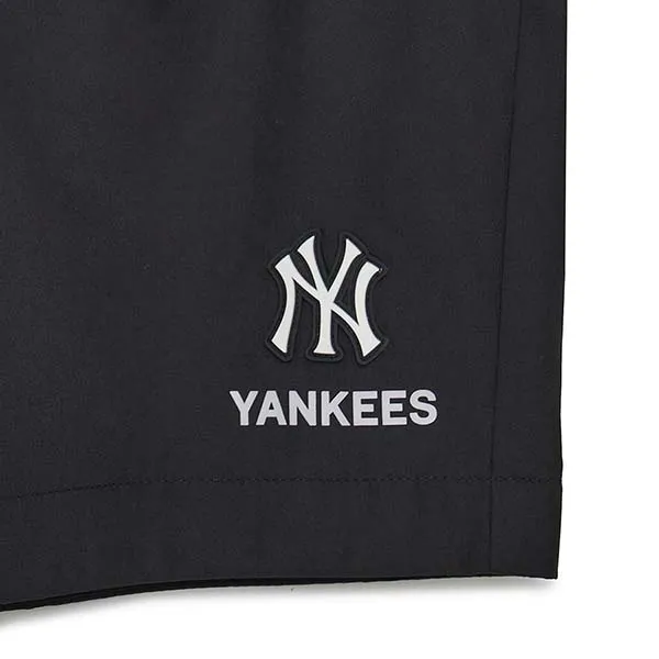 Quần Short MLB Basic Medium Logo New York Yankees 3ASMB0333-50BKS Màu Đen - 3