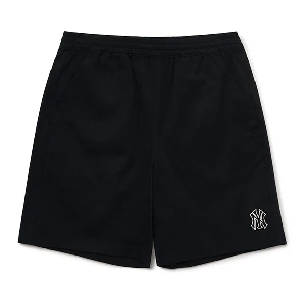 Quần Short Nam MLB Basic Medium Logo New York Yankees 3LSMB0433-50BKS Màu Đen Size M - Thời trang - Vua Hàng Hiệu