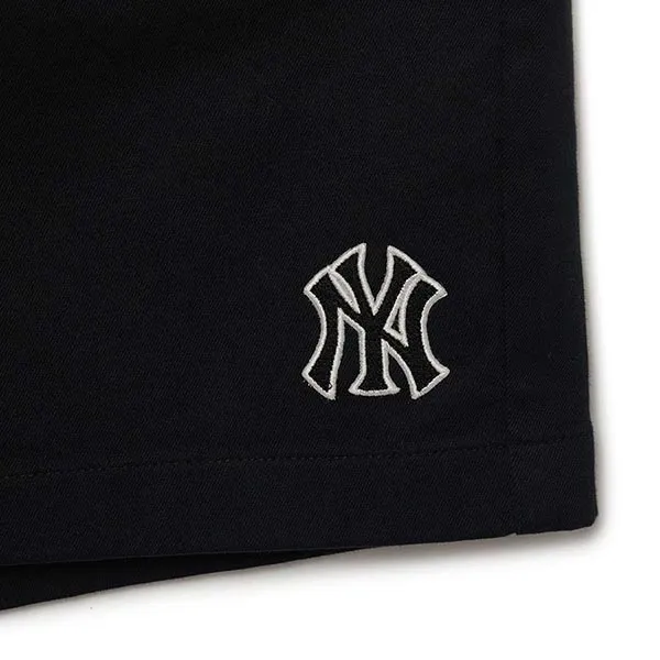 Quần Short Nam MLB Basic Medium Logo New York Yankees 3LSMB0433-50BKS Màu Đen Size M - Thời trang - Vua Hàng Hiệu