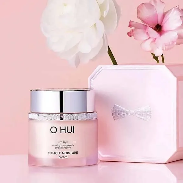 Set Kem Dưỡng Ẩm Da Ohui Miracle Moisture Cream 2 x 60ml
