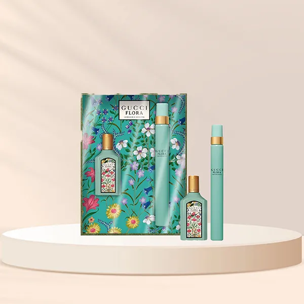 Set Nước Hoa Gucci Flora Gorgeous Jasmine Eau de Parfum SET 5ml Splash + 10ml Spray - Nước hoa - Vua Hàng Hiệu