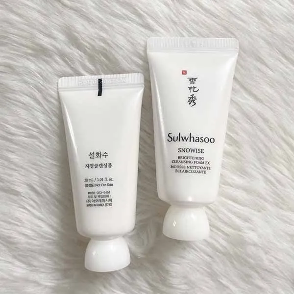 Set Nước Hoa Hồng Sữa Dưỡng Sulwhasoo Trắng 7 Món