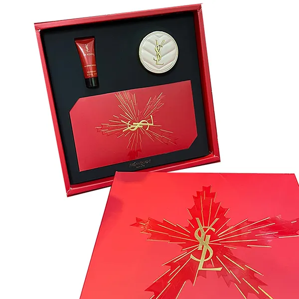 Set Phấn Nước + Kem Mắt + Phong Bì Yves Saint Laurent YSL ( Cushion B10 5g + Kem Mắt 3ml ) - Trang điểm - Vua Hàng Hiệu