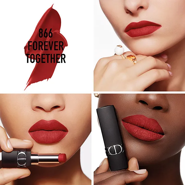 Son Dior Rouge Dior Forever Transfer-Proof Lipstick 866 Forever Together Màu Đỏ Đất