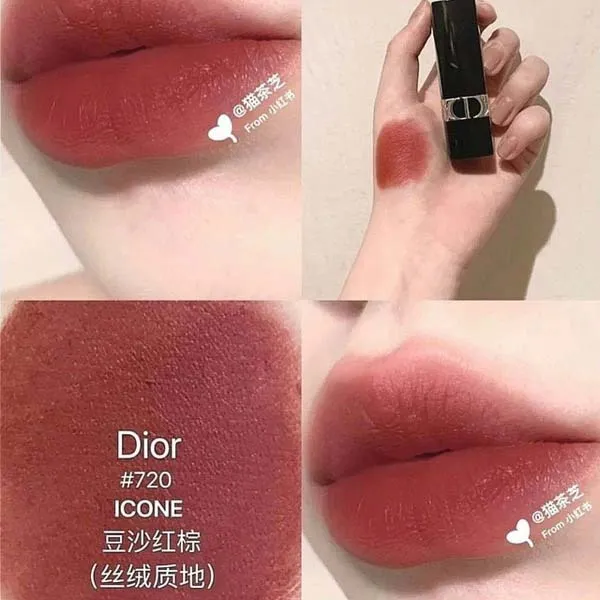 Son Dior Rouge Forever 720 Forever Icone Màu Hồng Đất
