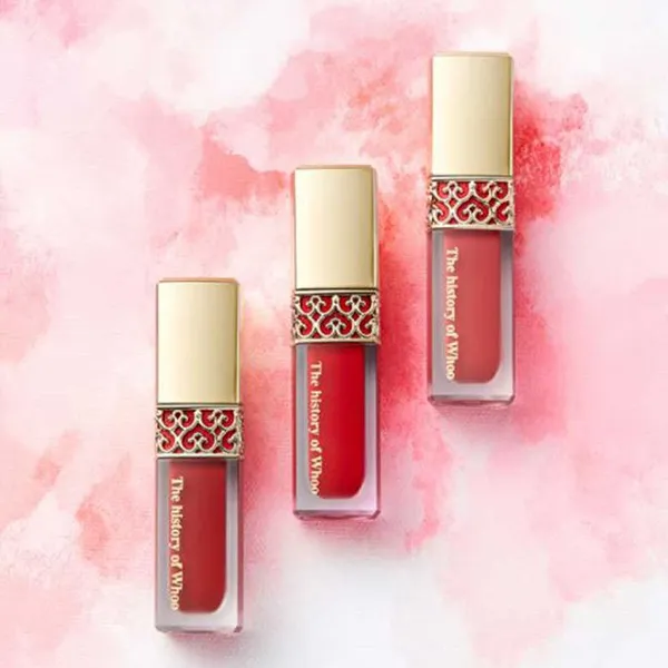 Son Kem Lì Whoo Velvet Liquid Lip Rouge 18 Rose Pink Màu Hồng Đào