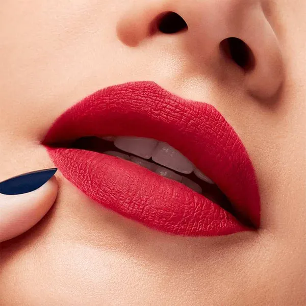 Son Kem MAC Locked Kiss Ink 24HR Lipcolour 77 Gossing Màu Hồng Đỏ - Son Môi - Vua Hàng Hiệu