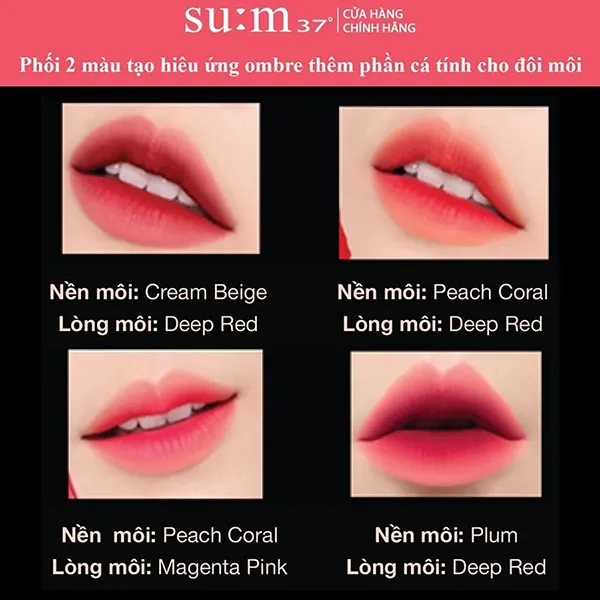 Son Lì Su:m37 Losec Summa Velvet Lipstick No 3 Peach Coral 51940174 Màu Cam San Hô - Son Môi - Vua Hàng Hiệu