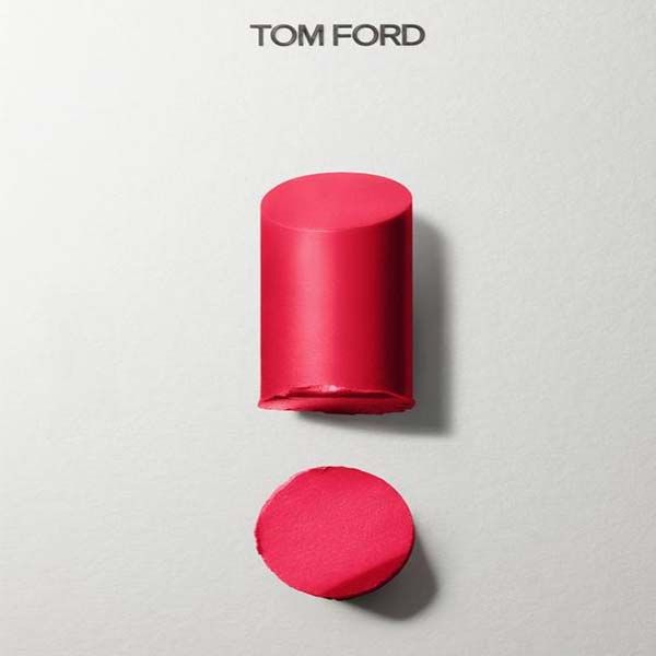 Son Tom Ford Cherries Ultra Shine 01 Electric Cherry Màu Đỏ Hồng Cherry - 3