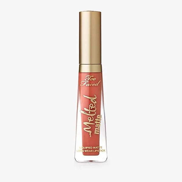 Son Too Faced Melted Matte Liquified Long Wear Lipstick Prissy Màu Cam Cháy