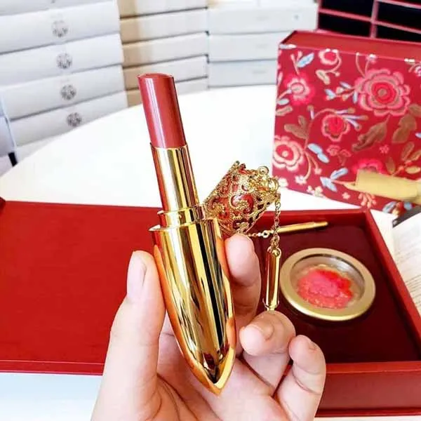 Son Whoo WH GJH MI Luxury Lip Rouge 88 Brick Rose Màu Cam Đất - Son Môi - Vua Hàng Hiệu